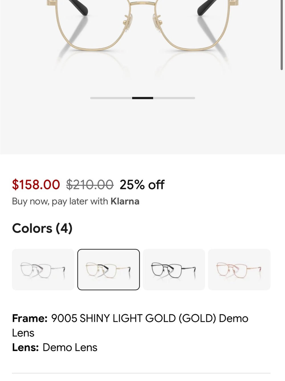 Coach prescription glasses HC5197D